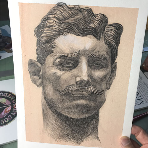 Heavyweight Mixed Media Demo with Graham Smith